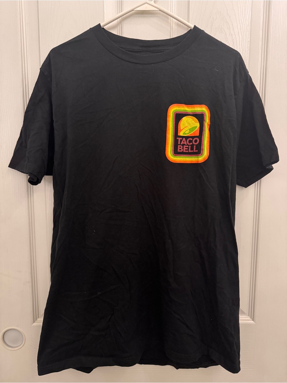 Taco Bell Black Short-Sleeve Logo T-Shirt